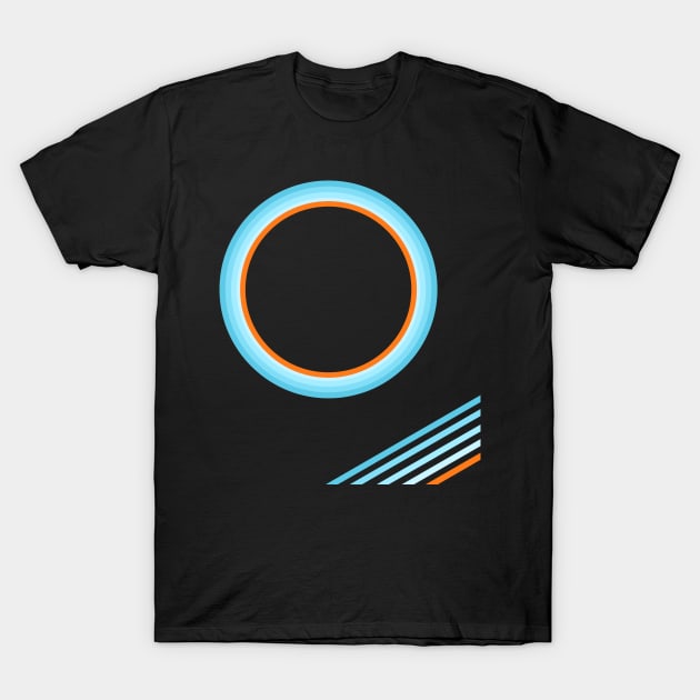 Blue concentric T-Shirt by Special Everyday